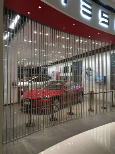 水晶折叠侧卷电动门