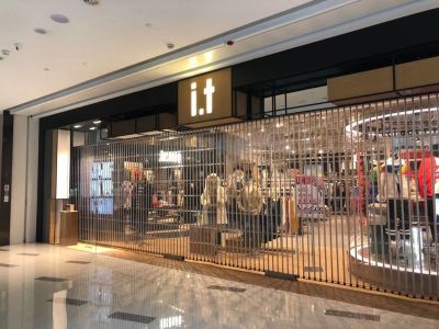 水晶折叠侧卷电动门